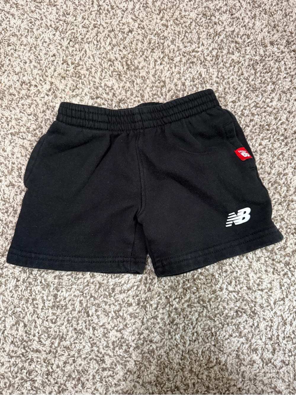 New Balance Boys 2T Black Athletic Shorts Like New